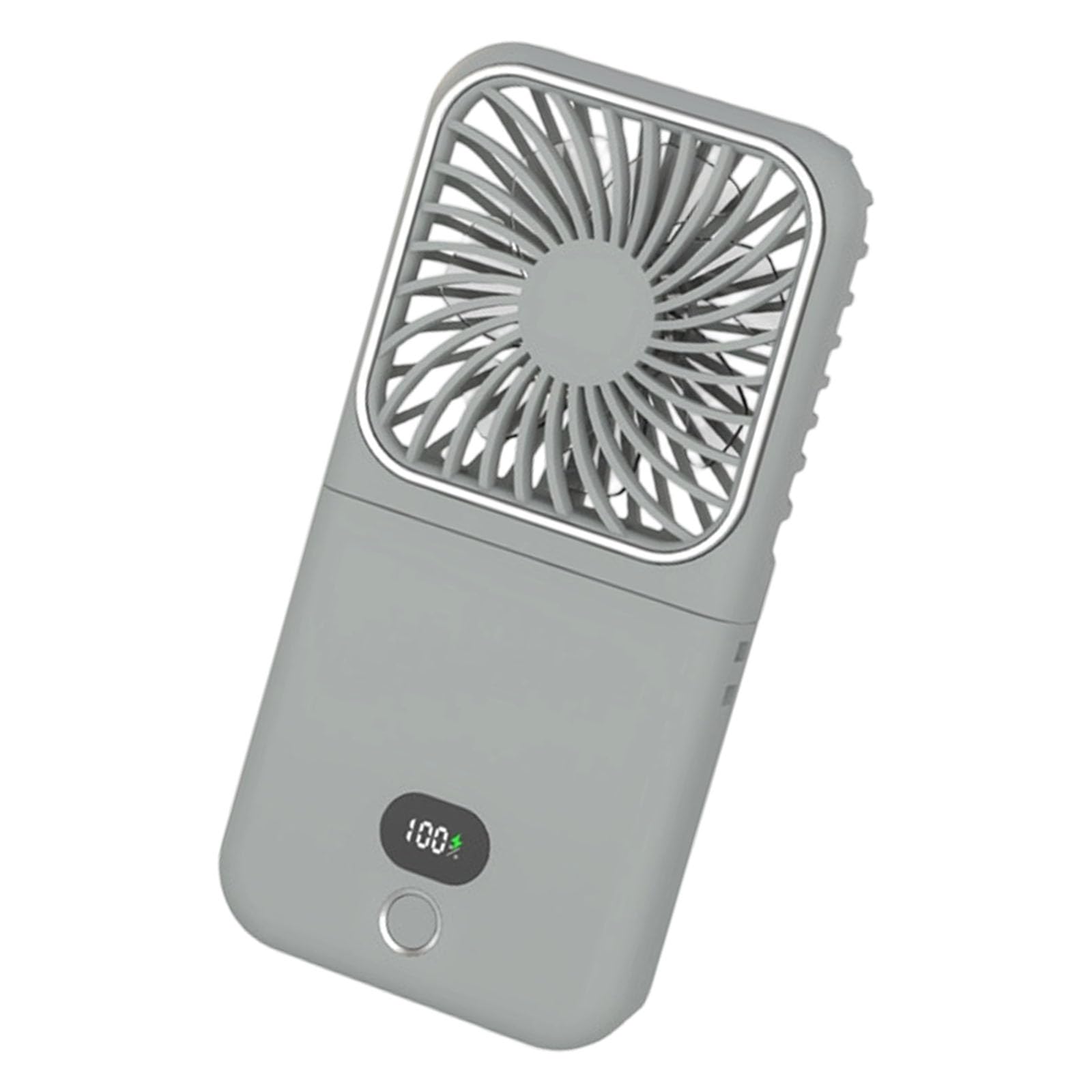 Kelisdi Extremely Lightweight Portable Wind Maker with Built in Sparkling Panel and Flexible Neck for Customizable Draft Direction Foldable Individual Fan