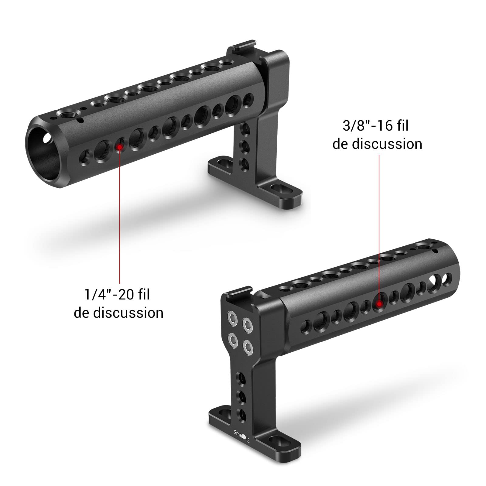 SMALLRIG Poignée Supérieure, Universel Poignee et Handle pour DSLR Camera Rig - 1638C