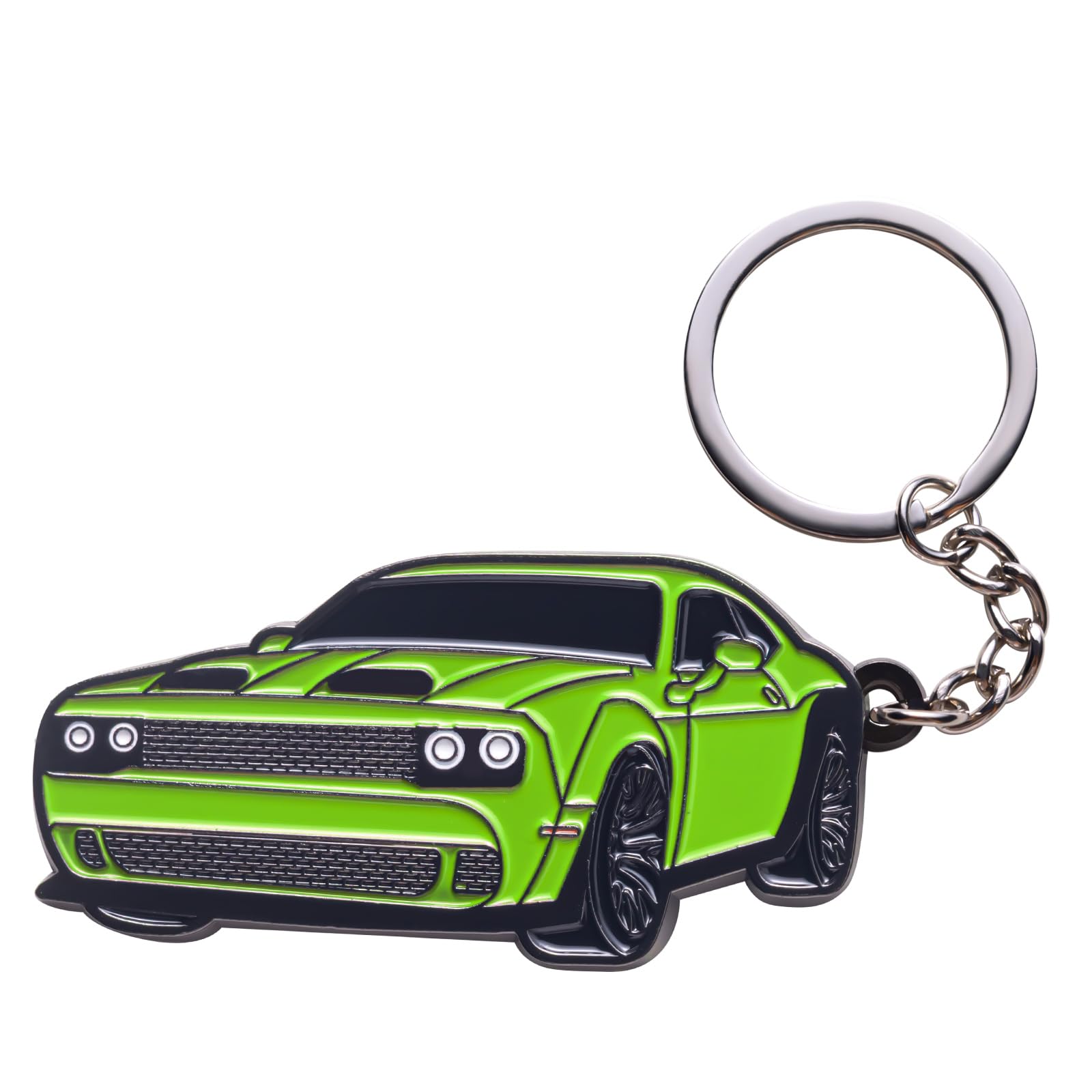zuxiaoyaya for Challenger Keychain Accessories SRT,Key Chain for Dodge Challenger SRT SXT