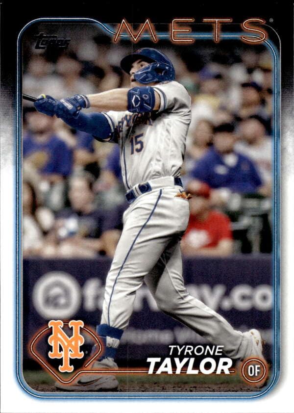 Amazon.com: 2024 Topps #455 Tyrone Taylor New York Mets Series 2