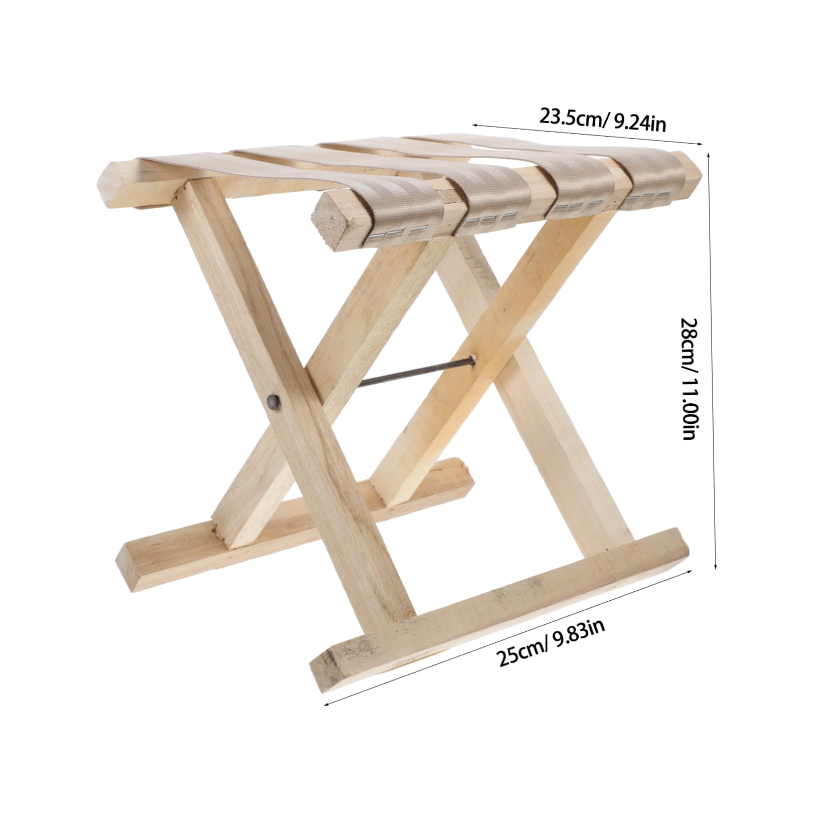 Toddmomy Outdoor Portable Folding Chair Compact Camp Stool for Fishing Beach and Travel Lightweight Durable Design for Adults Space Saving and Easy to Carry