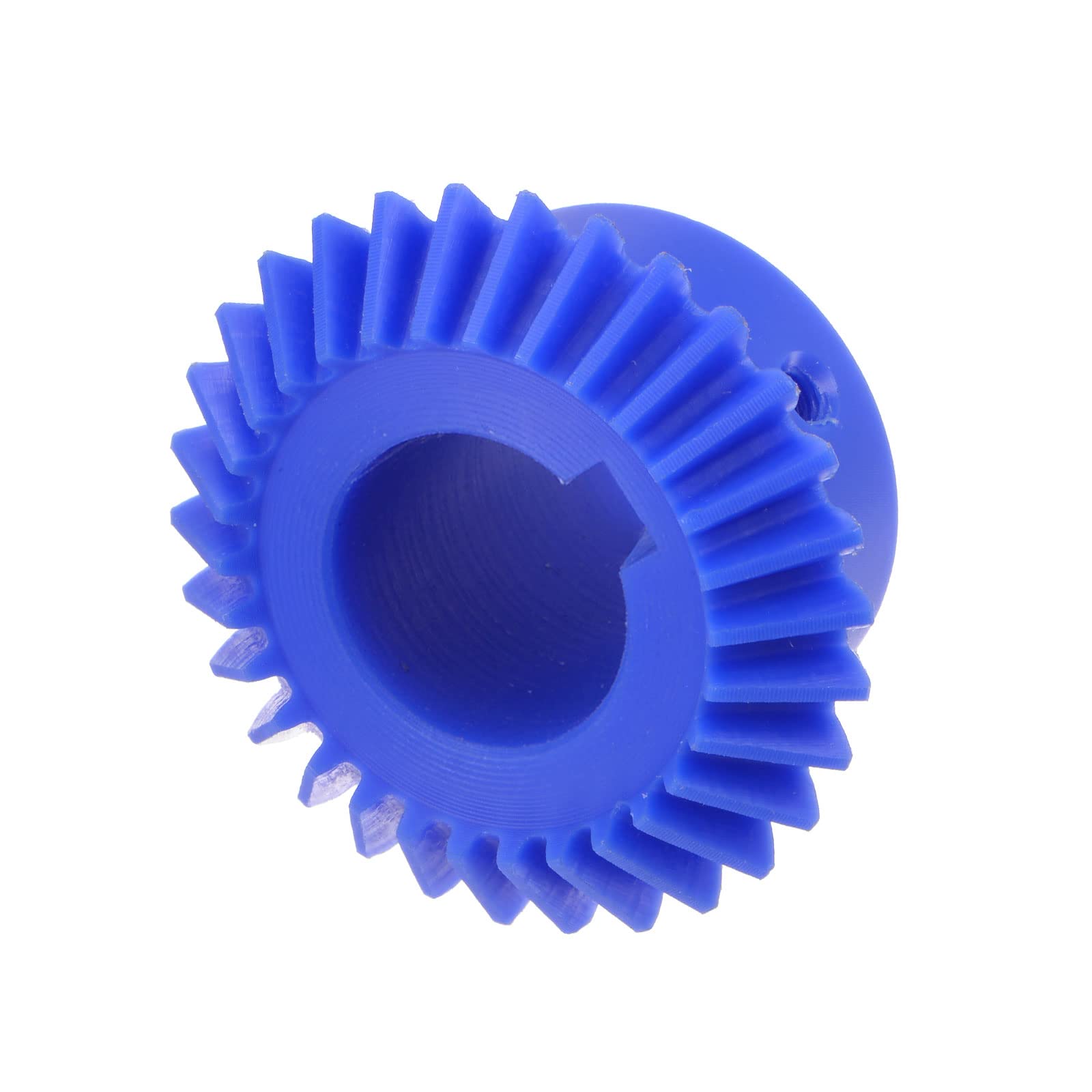 sourcing map 2.0 Modul 30 Zähne 25mm Innen Loch Kunststoff Konische Kegelrad Ersatz mit Keilnut
