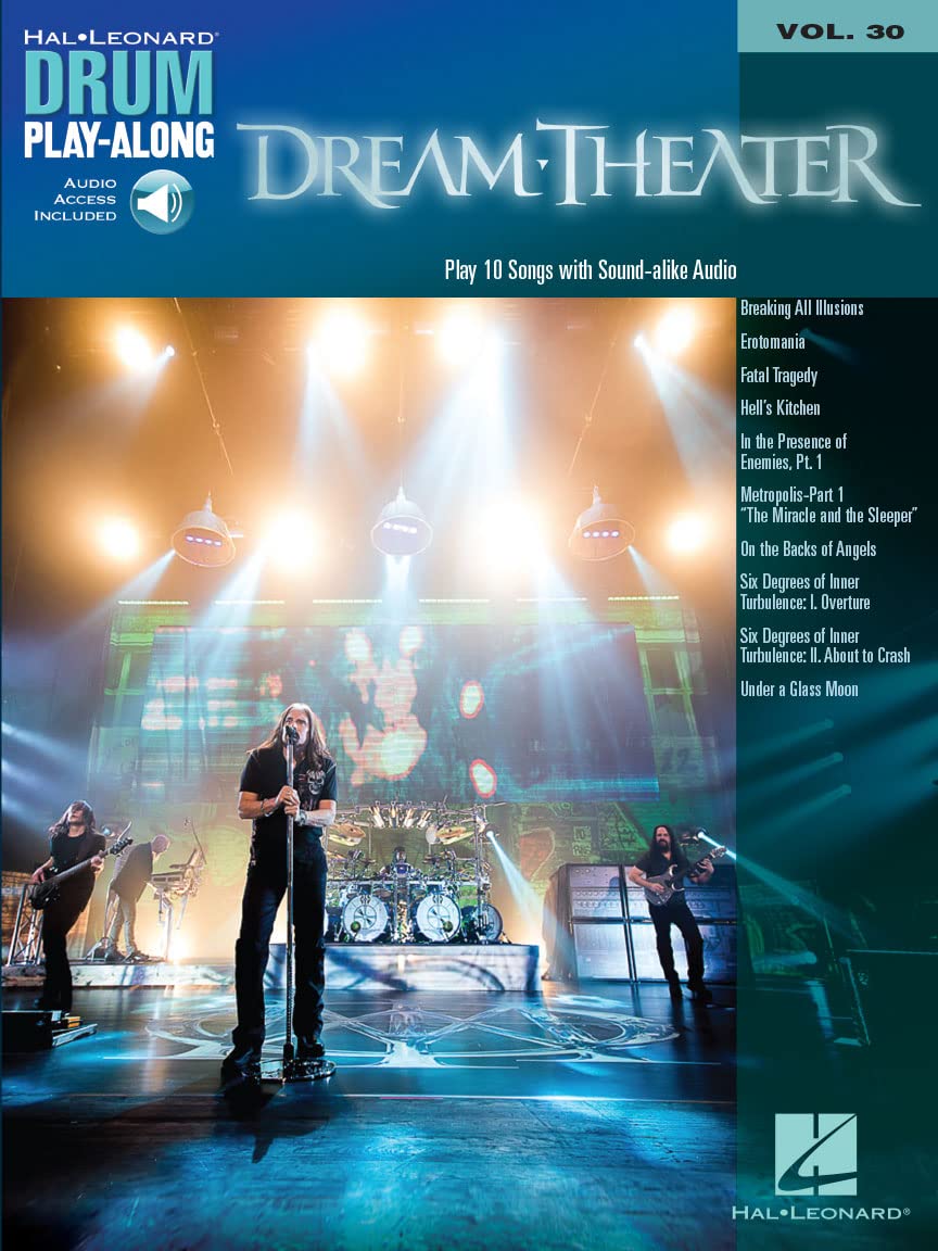 Dream Theater Drum PlayAlong Volume 30 PAPERBACK 9781476889443