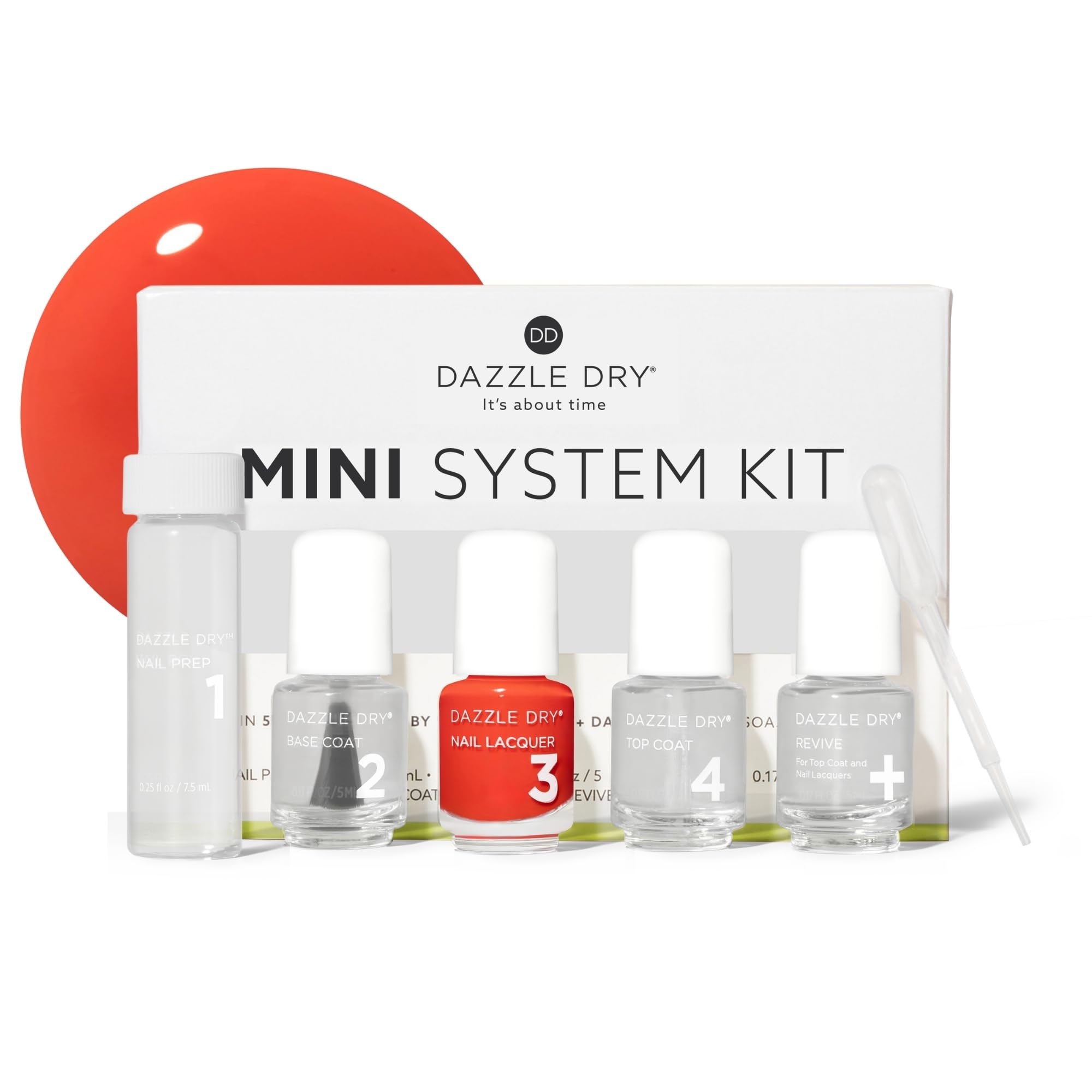 Amazon.com : Dazzle Dry Mini Kit 4 Step System - Red Hot Chili, a