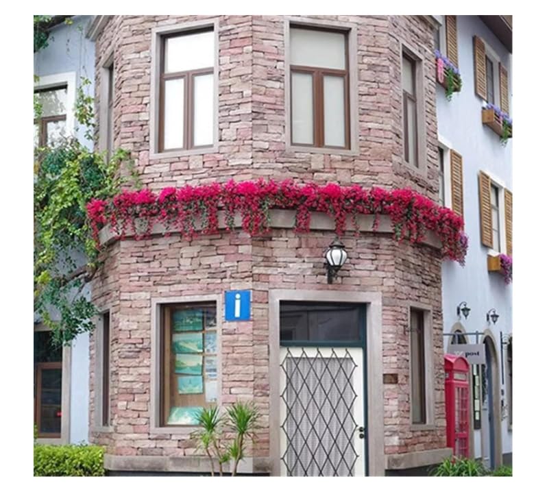 2 szt. Sztuczne wiszące kwiaty na zewnątrz Sztuczne wiszące rośliny Sztuczna wisząca wiązka orchidei do wewnątrz Na zewnątrz Ogród Patio Weranda Yard Dekoracje ślubne /145(Yellow)