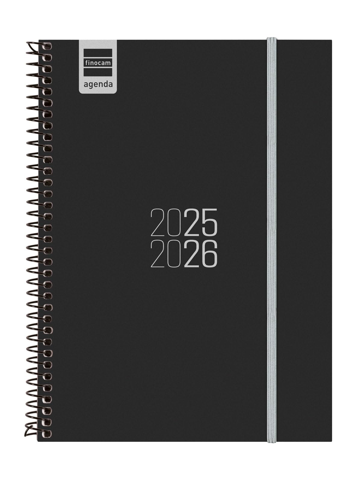 Finocam - Agenda Espir Course 2025 2026 Week View Horizontal September 2025- August 2026 (12 months) Black Catalan