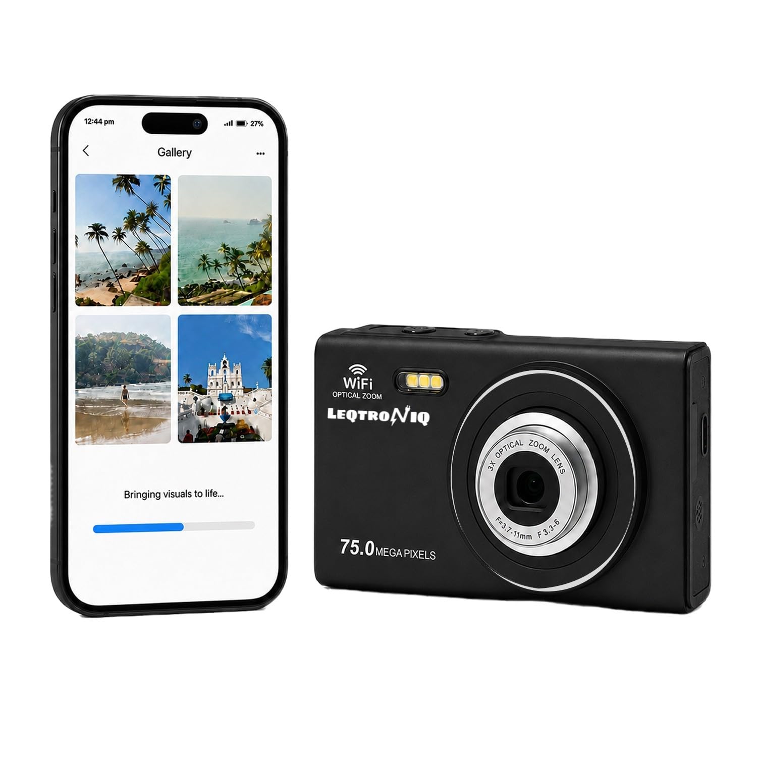 LEQTRONIQ Atlas 4K Digital Camera for Photography & Vlogging | 64MP Autofocus Camera with 5X Optical Zoom, WiFi Sharing, Compact Point and Shoot Travel Camera for Beginners | 32GB Card & 2 Batteries-picture-17