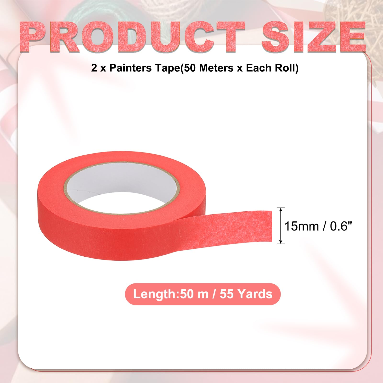 PATIKIL 110Yards x 1 inch Painters Tape - Image 2
