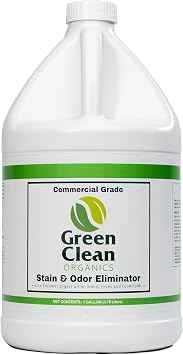 Stain & Odor Eliminator For Strong Odor - Enzyme Cleaner and Urine Remover - Multi Purpose - Laundry Deodorizer and Carpet Spotter- Organic Waste Remover for All Surface 1 Gal