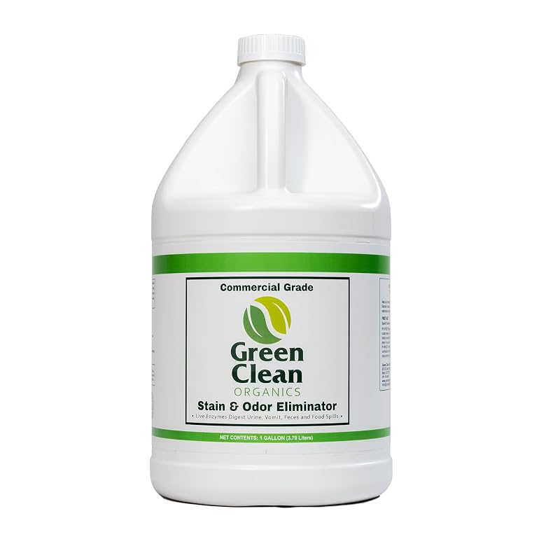 Removedor de Manchas e Odores Enzimático Green Clean Organics para Cães, Líquido Multiuso 3,785 L