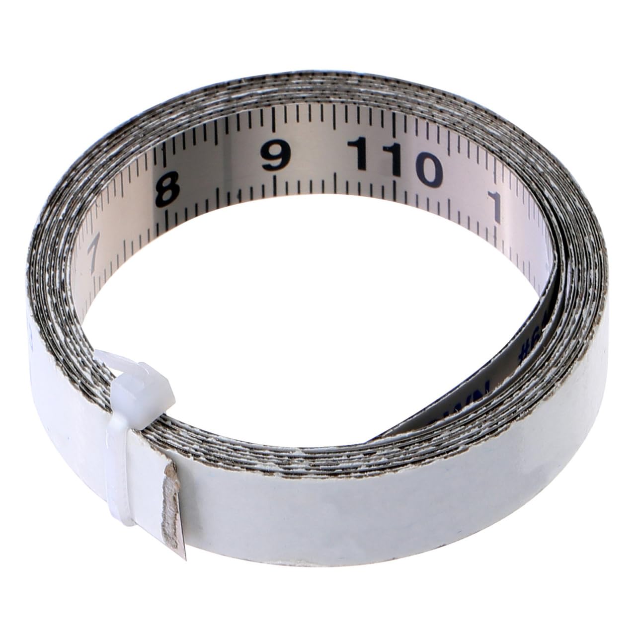 Scicalife Self Adhesive Tape Measure, 1M Steel Metric Tape Measure - Adhesive Metric Ruler for Sewing and Measuring Carpentry (Left to Right)