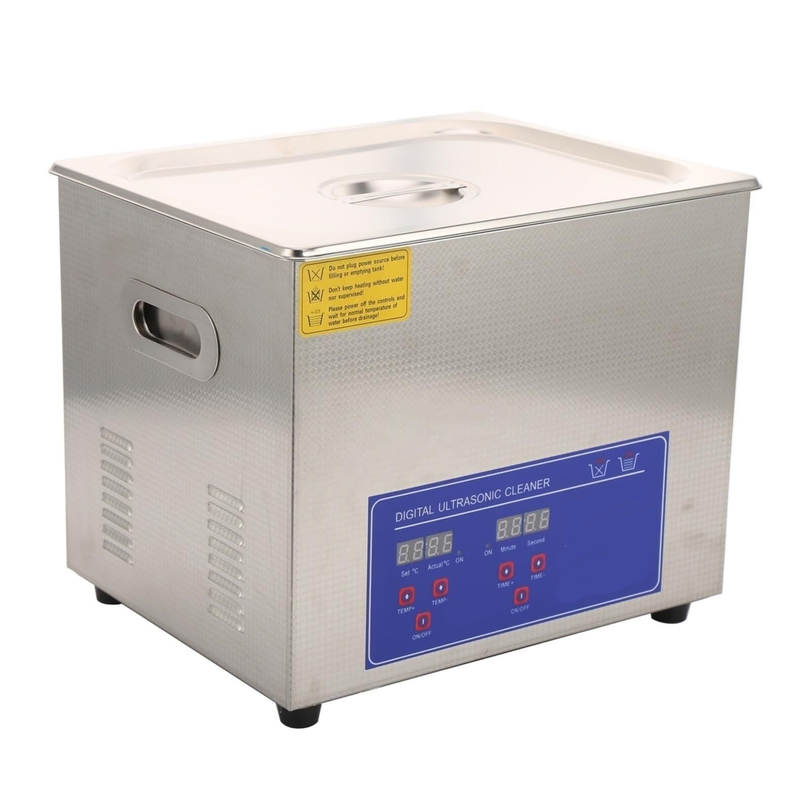 Limpiador ultrasónico, Limpiador Ultrasónico 10L Digital Con Baño Desgasificado Y Media Onda Para Placas PCB De Vinilo para limpiar joyas