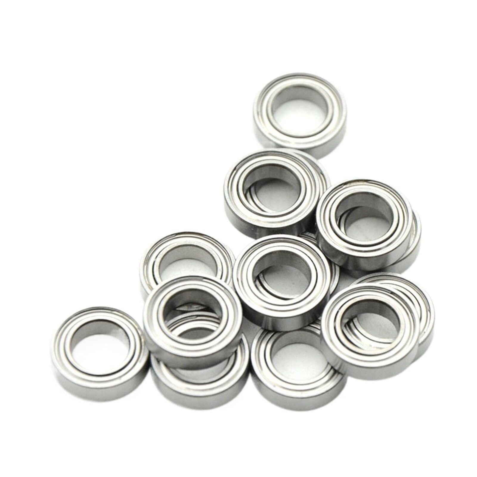 Cuscinetti Schermati, 10 pz Serie MR MR52ZZ MR63ZZ MR85ZZ MR95ZZ MR128ZZ MR137ZZ Cuscinetti a sfere schermati in metallo | Mr74zz 4x7x2.5mm