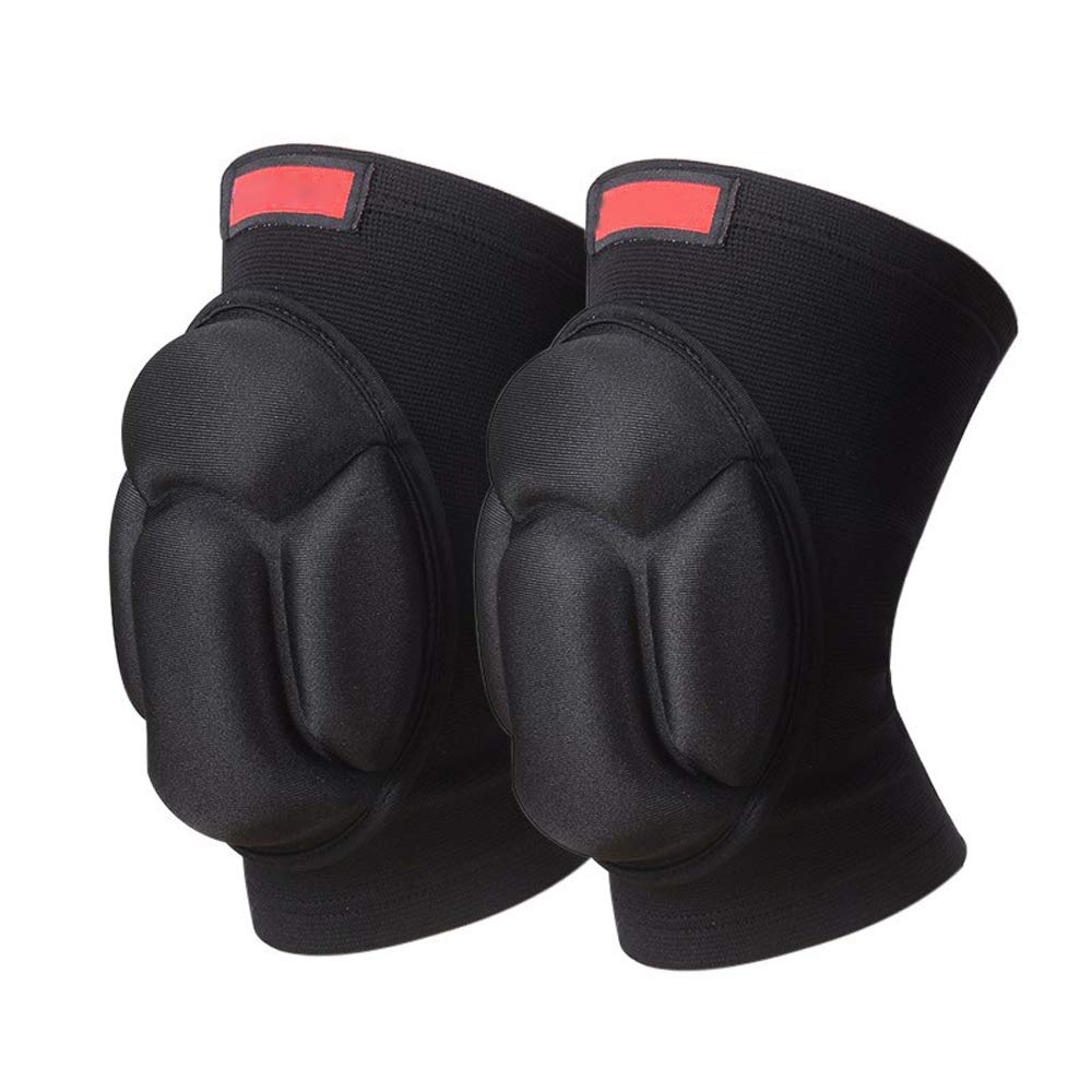 CLL Protective Knee Pads - Protective gear-suitable for children, teenagers, adults, rollerblades,skateboards, scooters, bicycles, M (33-39cm leg circumference)