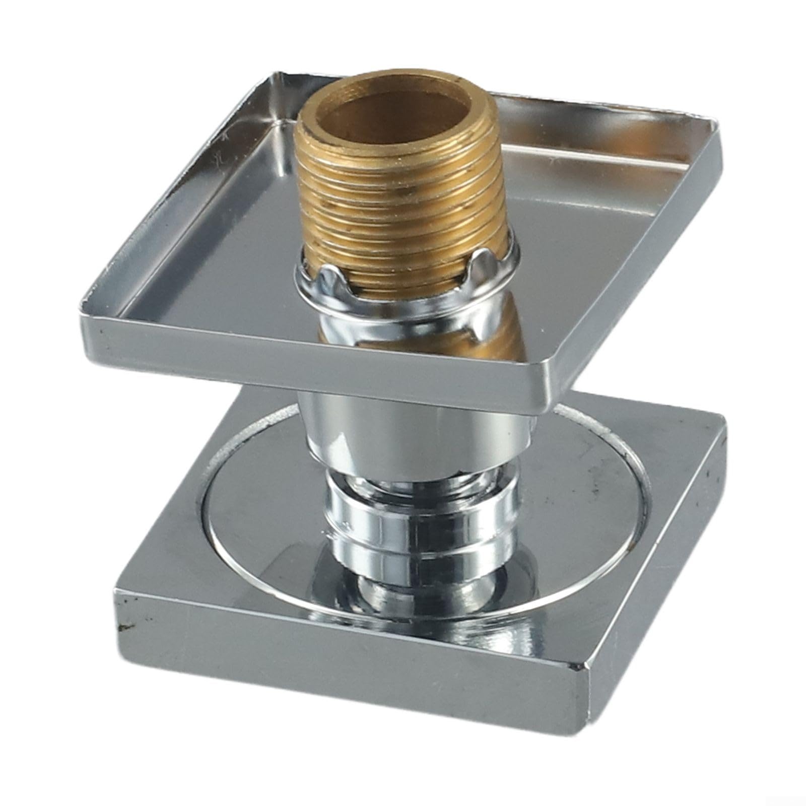 DAZZLEEX Chorros rociadores de cuerpo de ducha para cintura/lateral/espalda, chorros cuadrados de latón con conector estándar G1/2 experiencia de masaje SPA