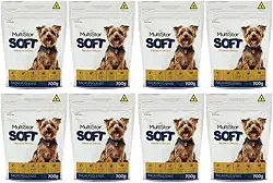 Ração Macia Para Cães SOFT 700G Kit com 8 unidades