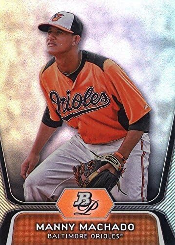 2012 Bowman Platinum Manny Machado Baltimore Orioles Baseball Rookie Card #23