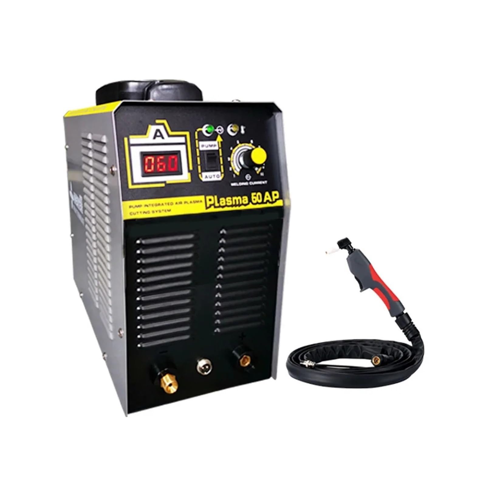 Plasma Cutter, Air Plasma Cutting Machine IGBT Inverter LGK Cut for CNC Portable Household Electric Welding Built-in Pump for DIY & Home Workshops