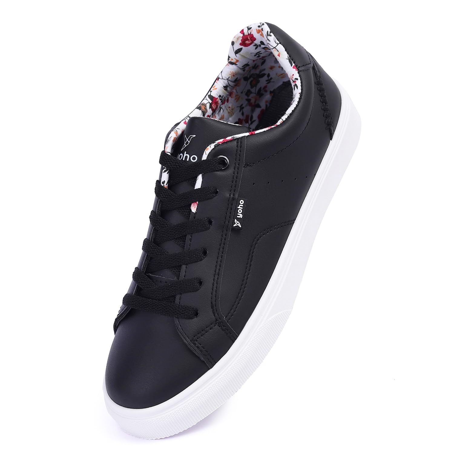 YOHO Radiance Women’s Stylish Comfortable Premium Casual Sneakers | Classic Black - UK 3 (B0DCPV1SLM) Amazon Price History, Amazon Price Tracker