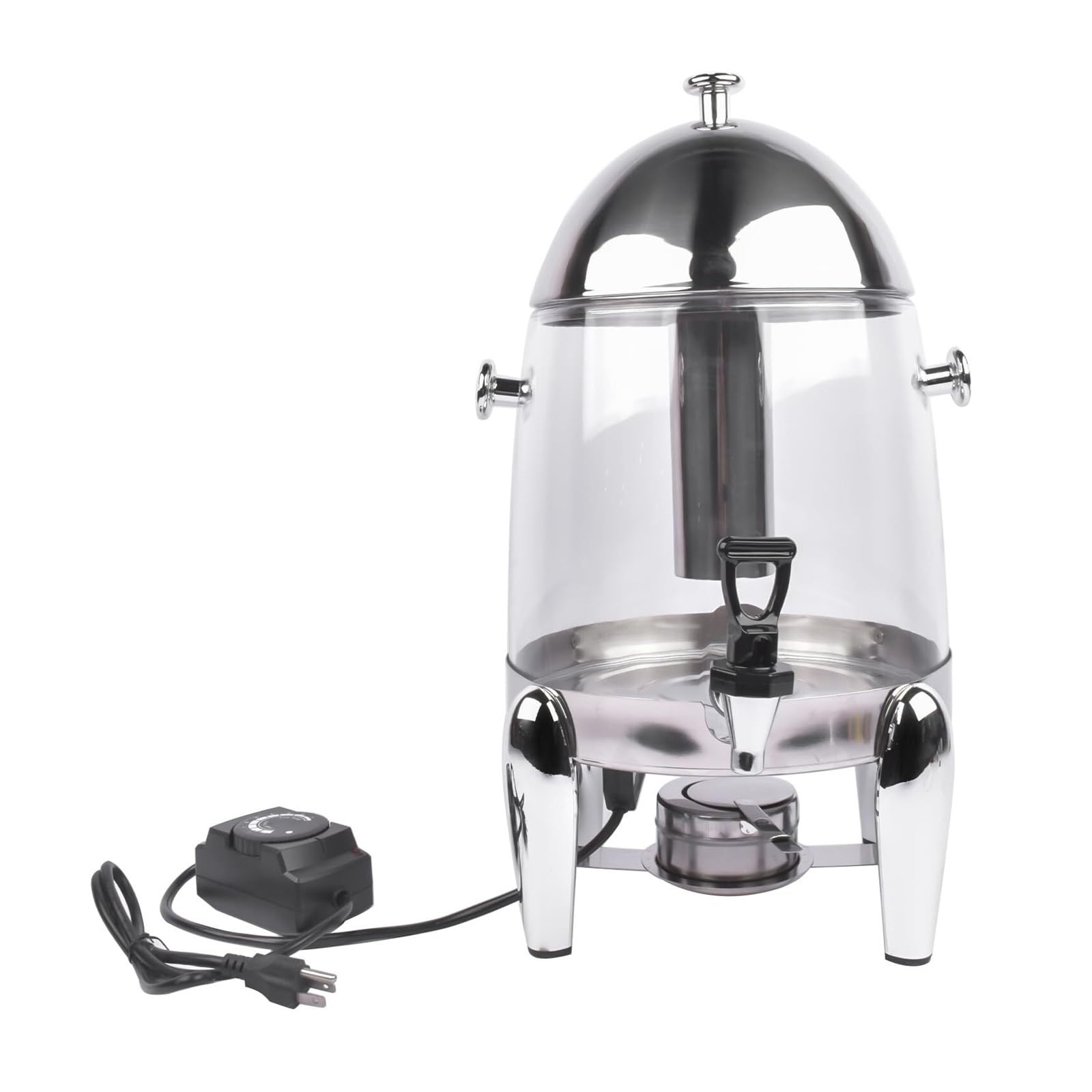 Distributore di Bevande for Piatti di Bevande Calde e Fredde | Distributore di bevande calde Distributori di bevande in acciaio inox for feste(Clear)