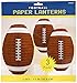 Football-Shaped Paper Lanterns