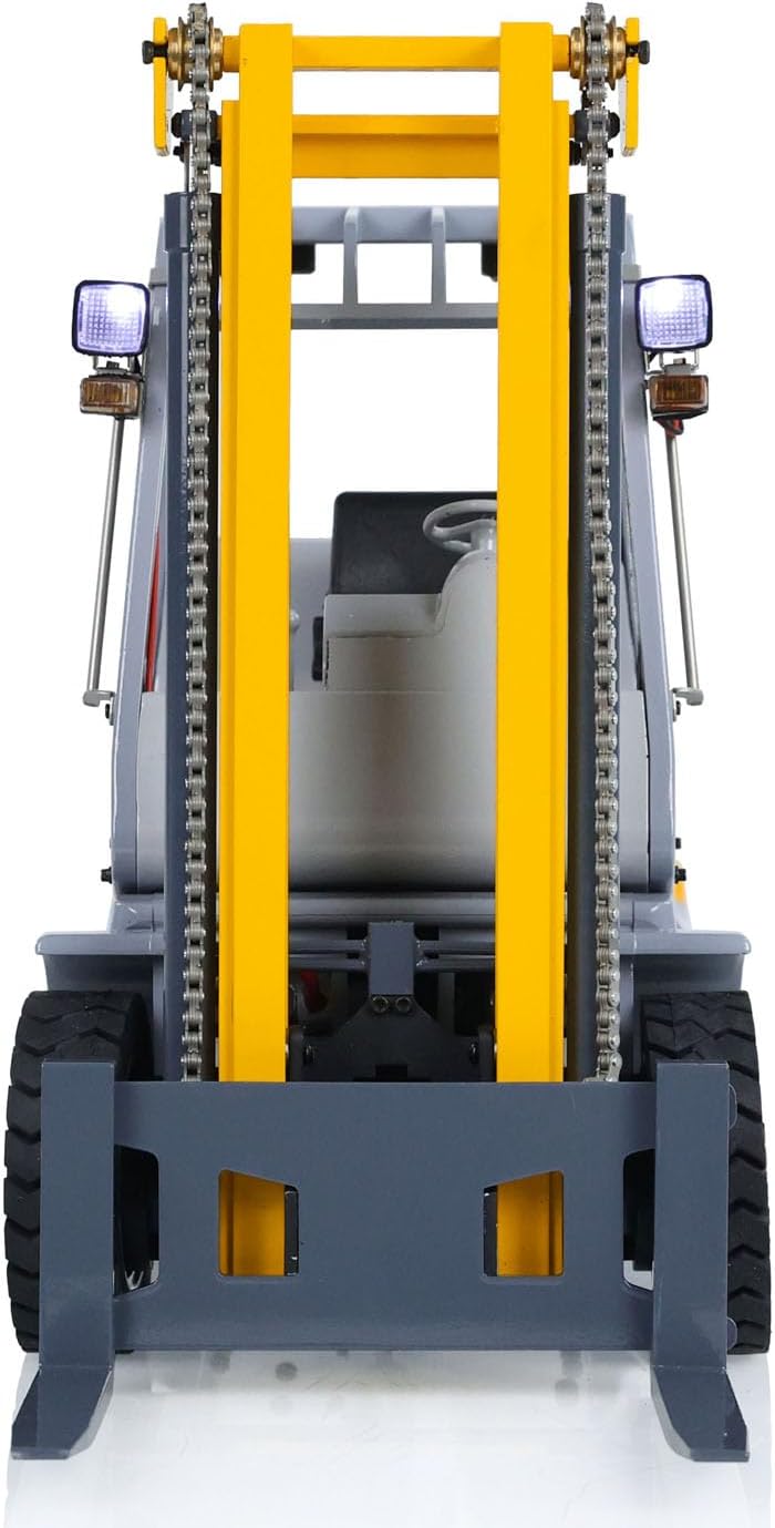 TOUCAN RC HOBBY Metal 1/14 RC Hydraulic Forklift Wheeled Transfer Car RTR Construction Vehicles