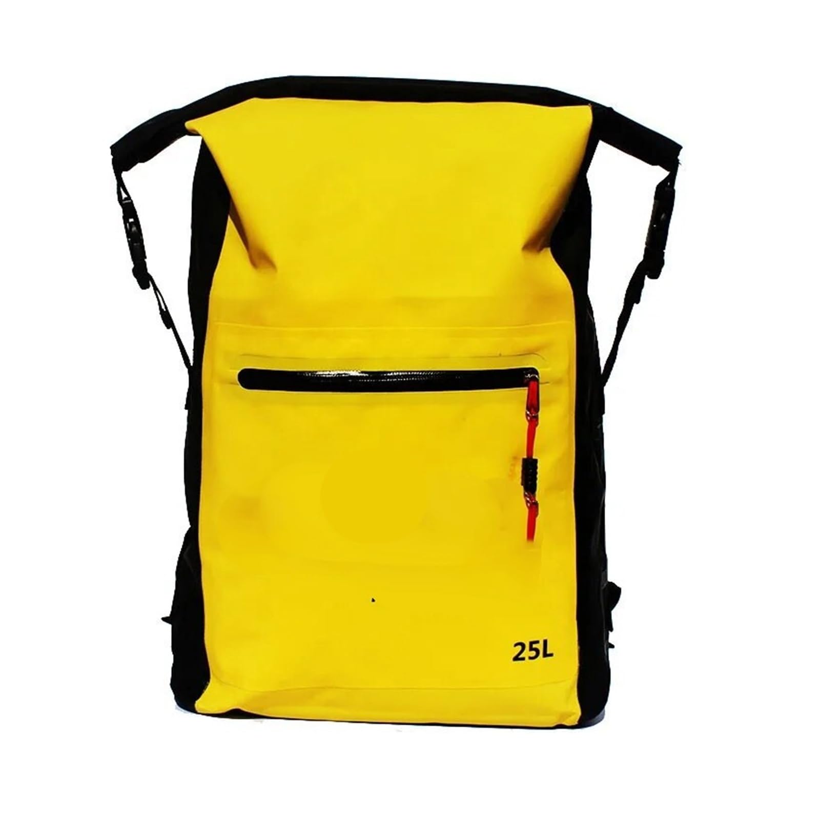 Zaino impermeabile con borsa, canoa sacco resistente all'acqua e nuoto(Orange)