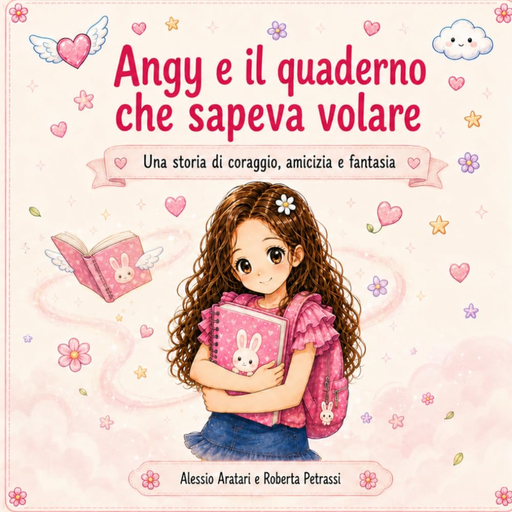 Angy e il quaderno che sapeva volare: Una storia di coraggio, amicizia e fantasia