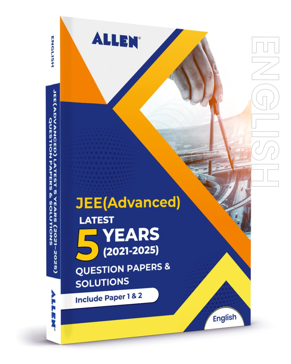JEE Advanced Latest 5 Years Question Papers and Solutions in English | Past year papers by ALLEN Paperback – 30 September 2022