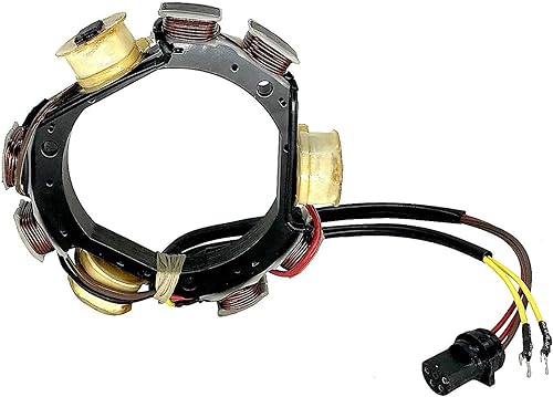 Miniatura 3 de Estator para fueraborda Johnson Evinrude 12Amp 173-4560 584560 763763 35 40 50 60 65 70HP 1992-2005 23Cyl 2Stroke Loop cargado