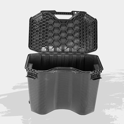 Miniatura 7 de HAKA TOUGH UTV Caja de almacenamiento trasera de 30 litros  7.8 galones para Can Am Maverick X3 MAX, Maverick Trail, Defender, accesorios de cama de