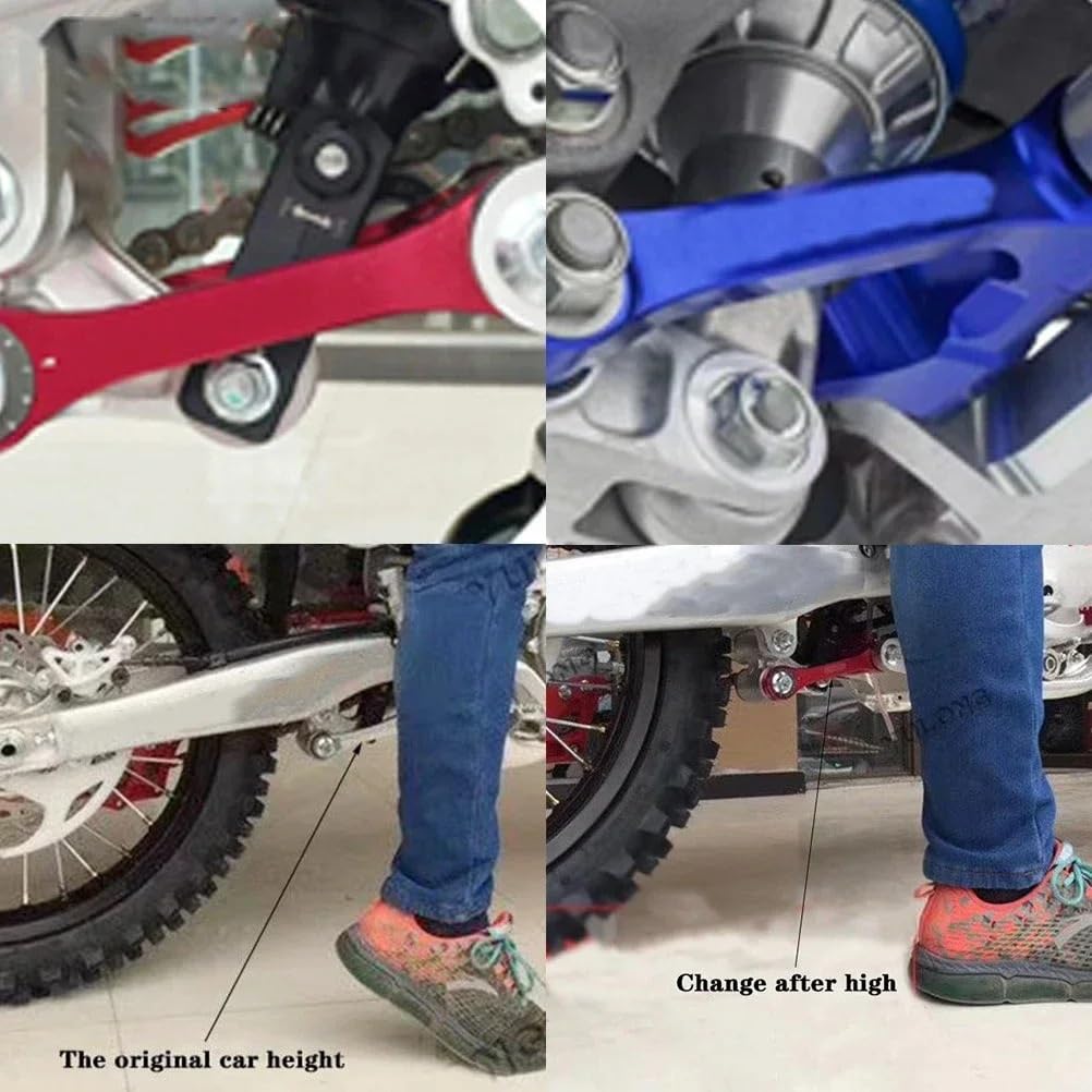 Tiranti abbassamento Adatto per Hus Adatto per Honda Adatto per Yamaha Adatto per Kawasaki Collegamento abbassamento collegamento regolabile per moto(1)