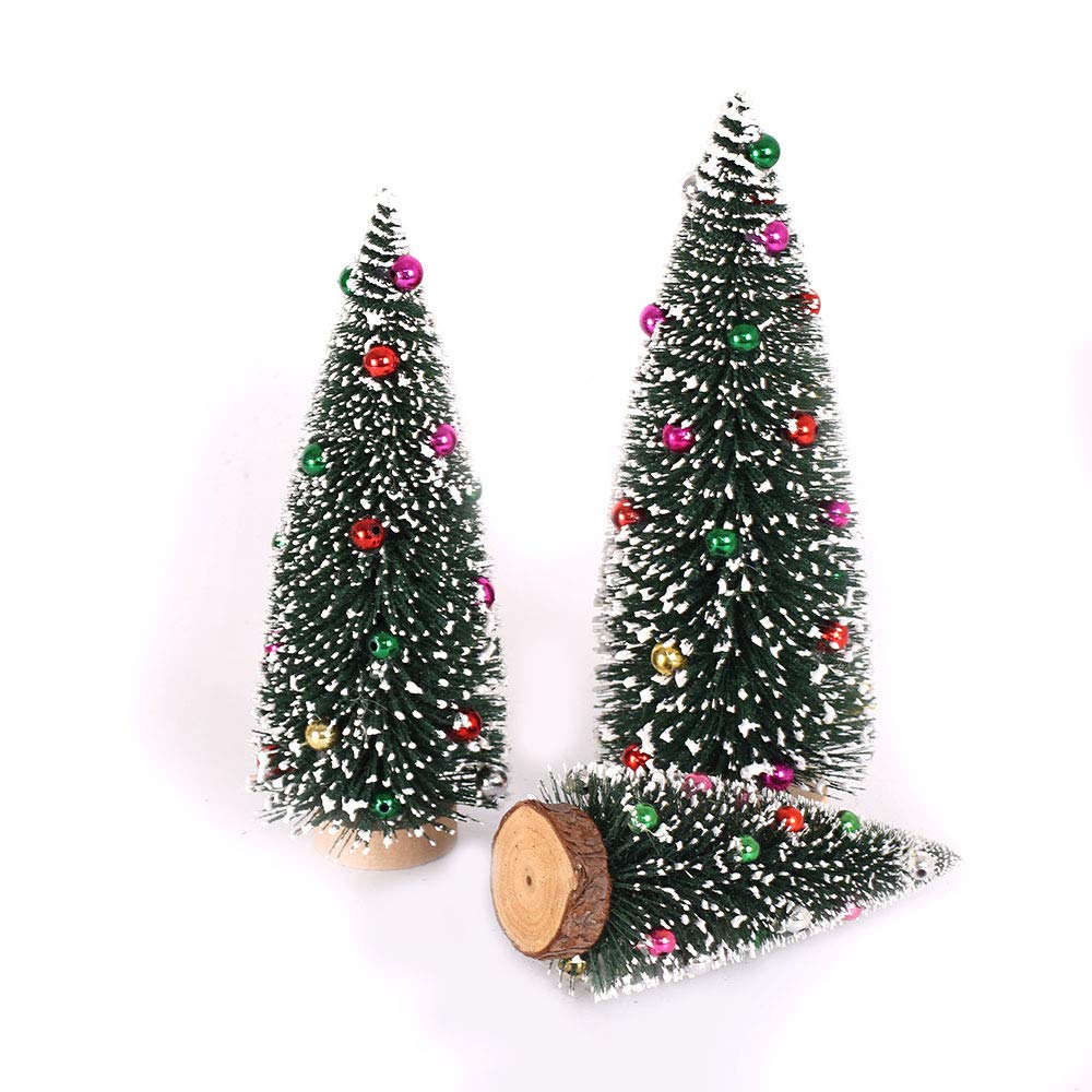 Albero Di Natale Artificiale Mini Verde Piccolo 60 Cm Base Yuta Con 50 Luci Led
