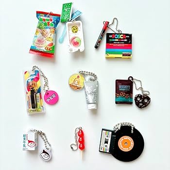 Amazon.co.jp: フード/日用品系 ミニチュアガチャ 8点セット