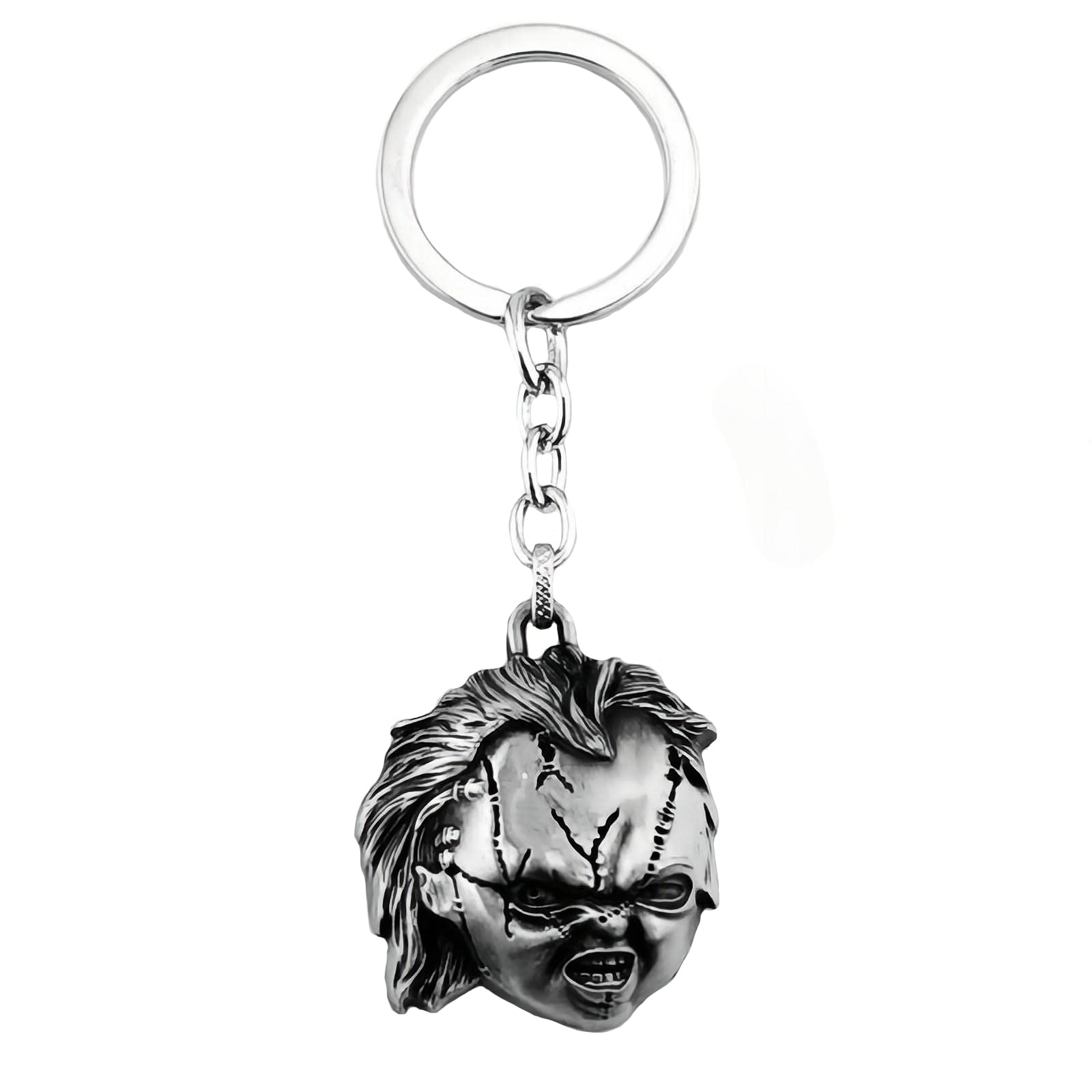 LuoHaoHalloween Horror Keychain Chid's Play Fredy Jason for Boys Girls Men Gift