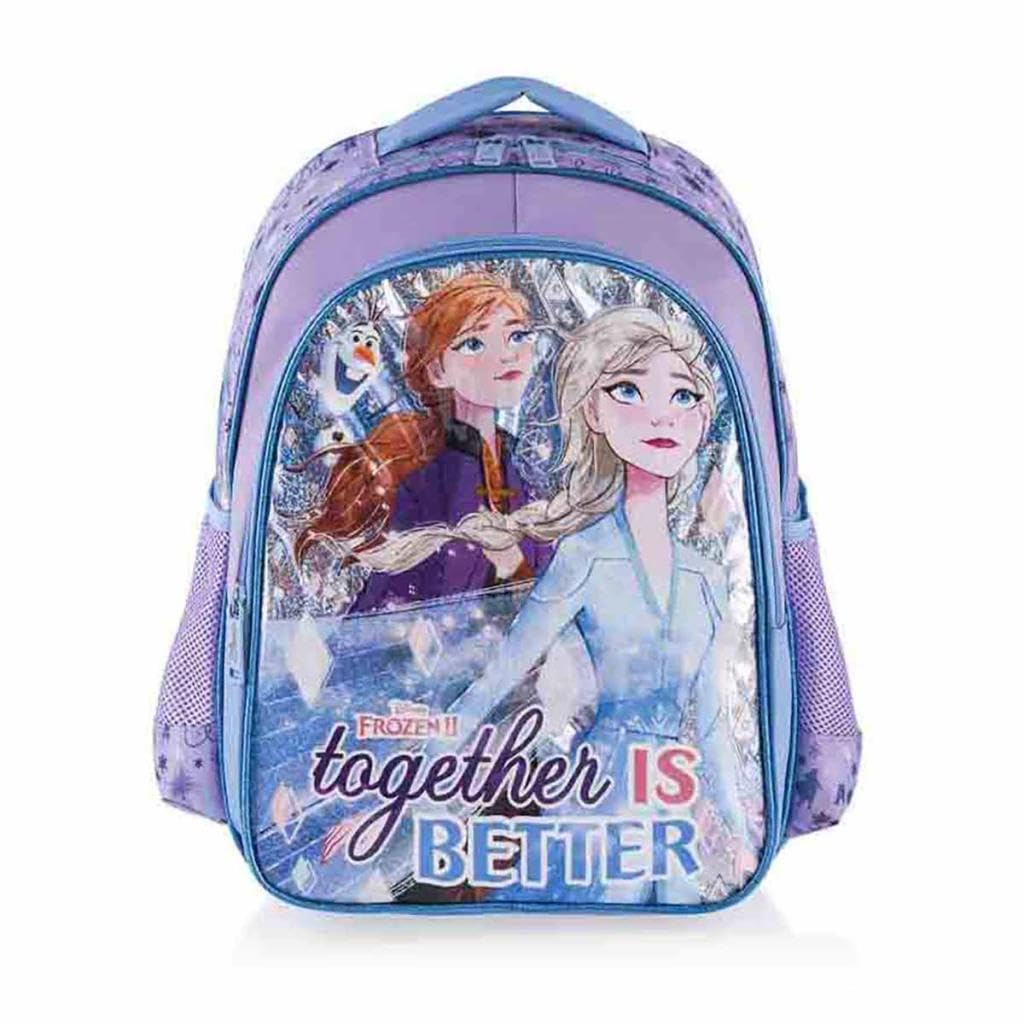Disney Frozen Due Together Is Better İlkokul Çantası 41117 Renkli 3+