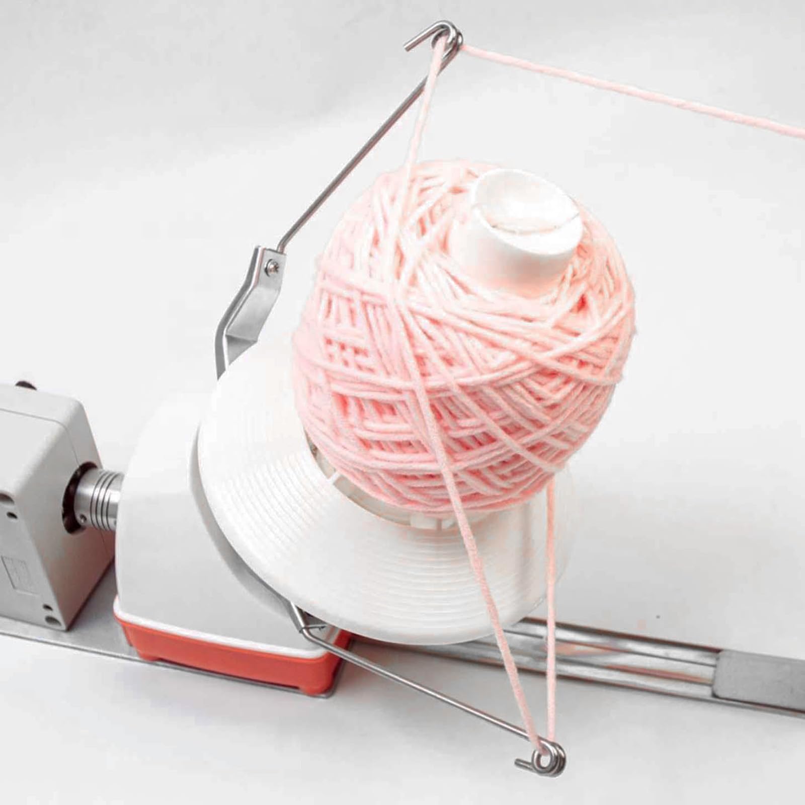 Bigodino Elettrico Per Lana, Avvolgitore Elettrico A Basso Rumore 150 G/500 G Capacità Di Avvolgimento Regolabile Velocità Regolabile Bobinbinbinbin Winder Per Filo Metallico Filo Di Nylon