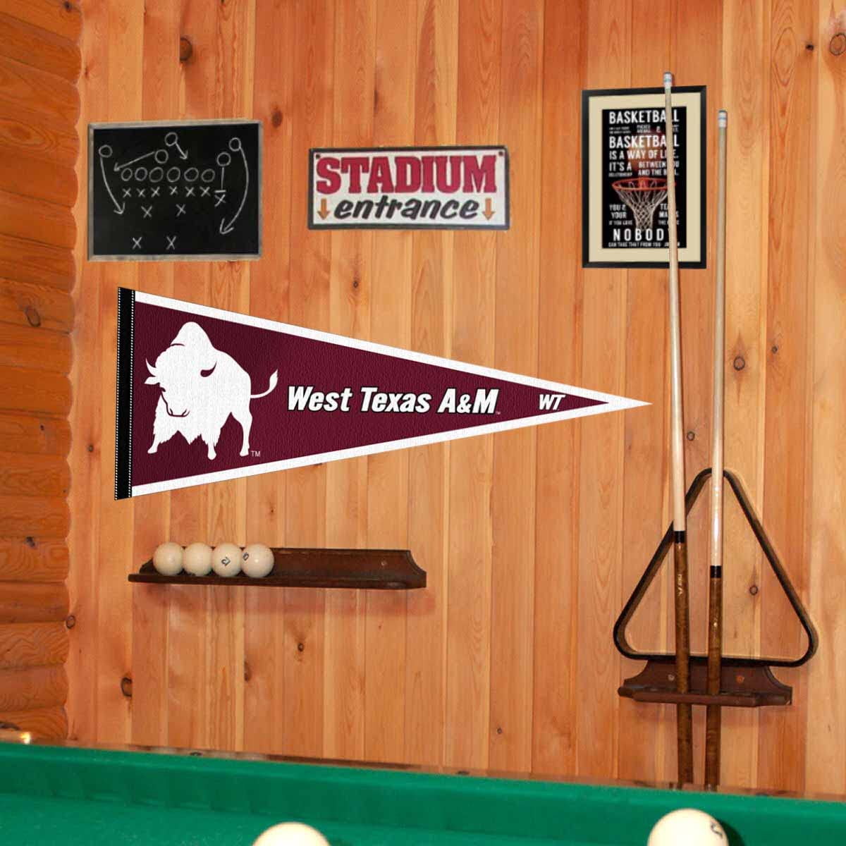 College Flags & Banners Co. West Texas A&M Buffaloes Pennant