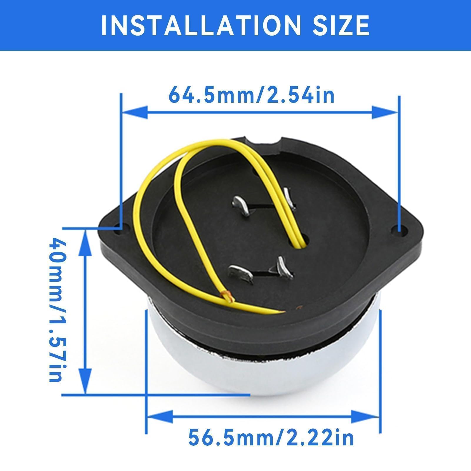 Agatige Interior Huelga Tipo Timbre Eléctrico, Timbre Eléctrico De Acero Inoxidable, 220v 5w Sin Campana De Chispa para El Hogar De Sonido De La Fábrica De La Escuela, Alarma contra Incendios Bell