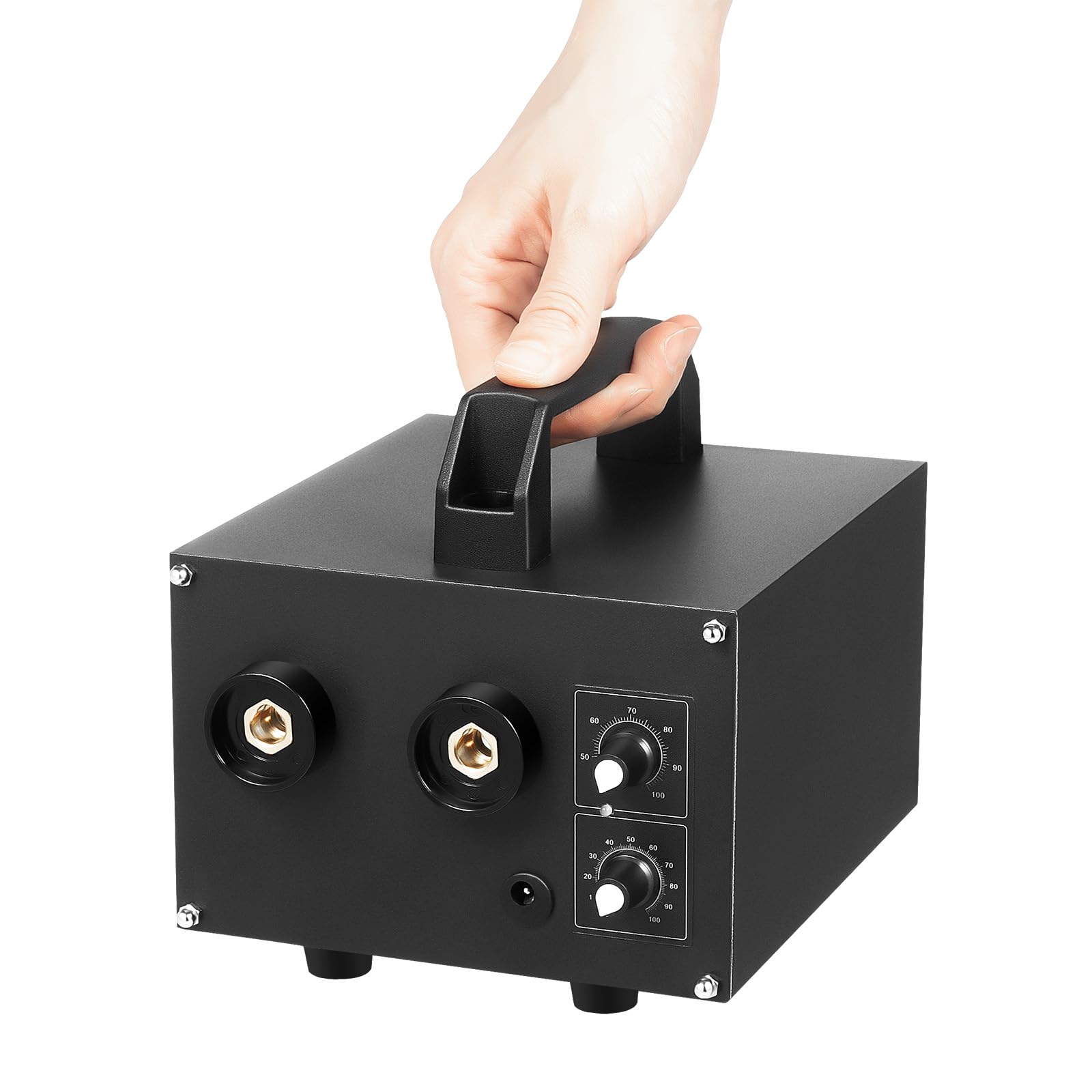 Saldatrice a punti 6700 W, batteria professionale da 1600 A, punto batteria professionale, con 4 perni di saldatura e pedale, spessore di saldatura: 0,08 – 0,25 mm
