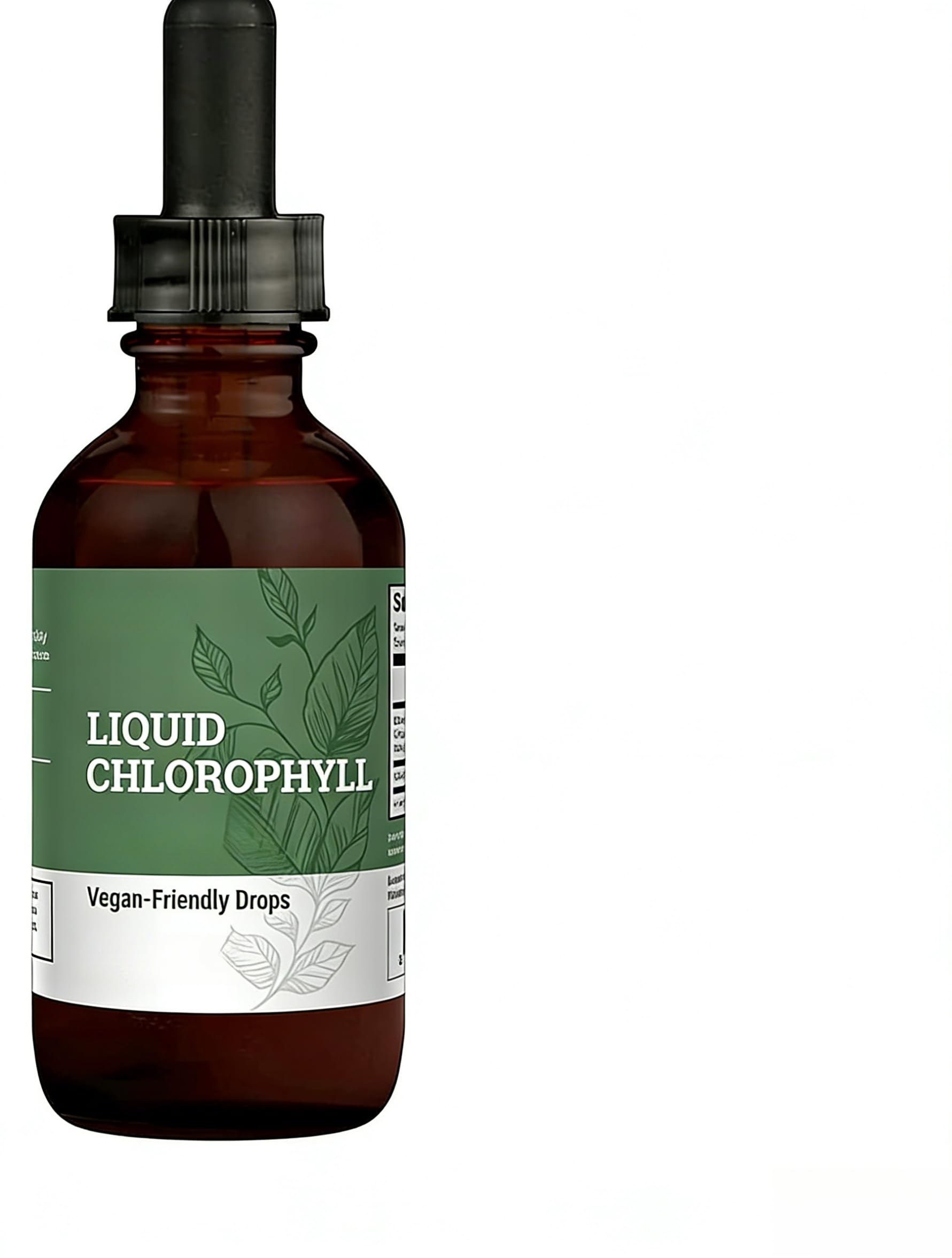 Chlorophylle liquide pour favoriser le bien-être digestif et la vitalité naturelle du corps