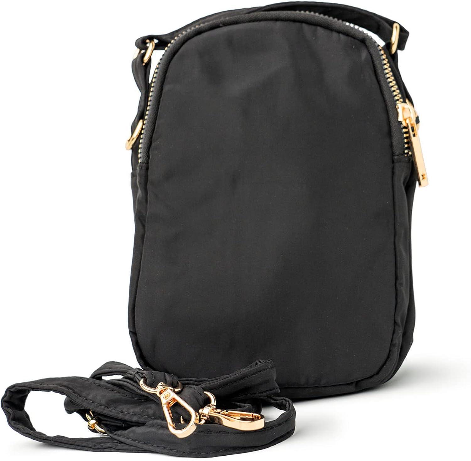 KEDZIE Crosstown Crossbody Zipper Bag with Adjustable Strap Handbags