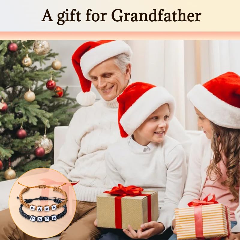 Pulsera para Papá Día del Padre 2 Piezas miniatura 2