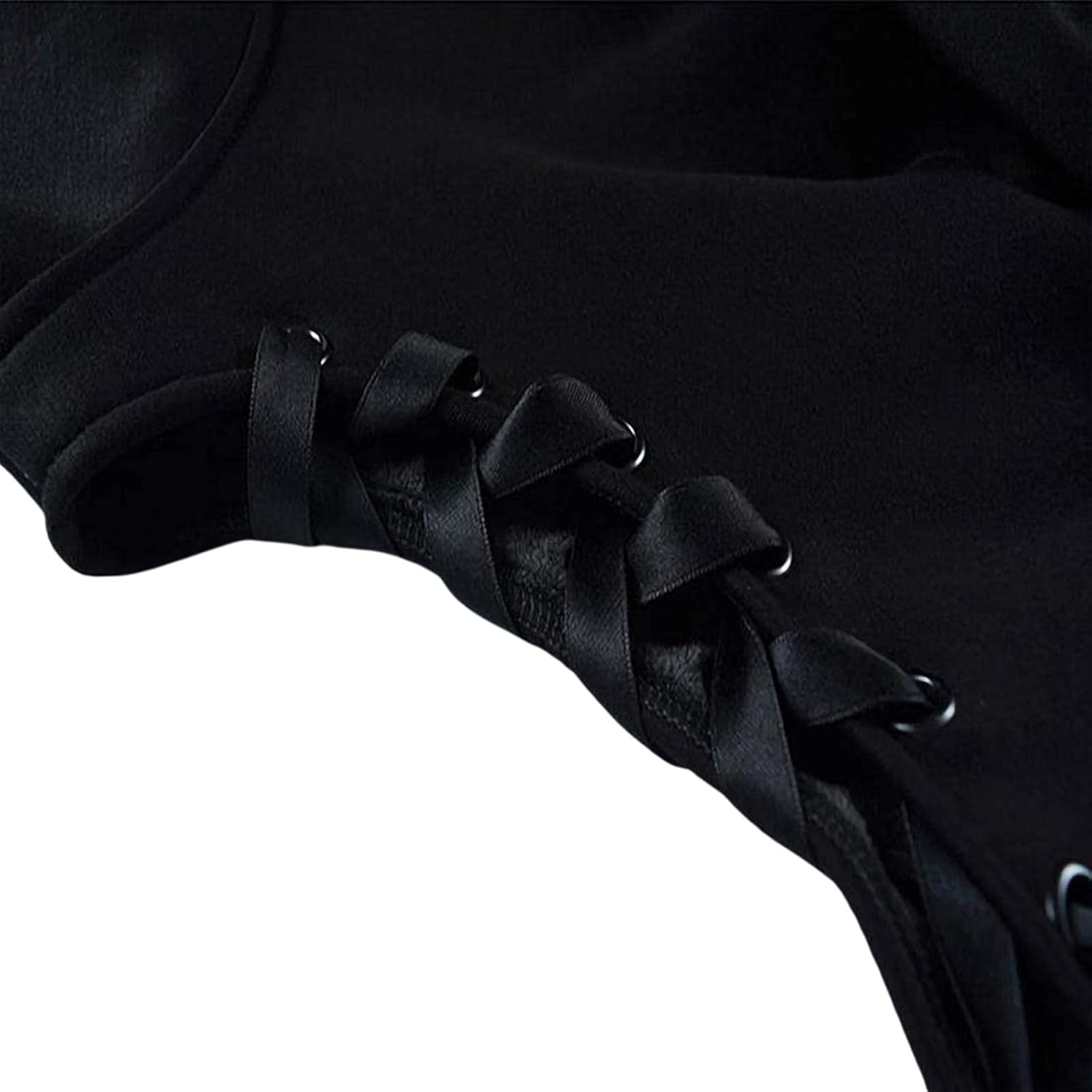 Women's Halloween Hoodies Cute Ear Cat Long Sleeve Crop Sweatshirt Teen Girls Halloween Sweatshirts - Image 7