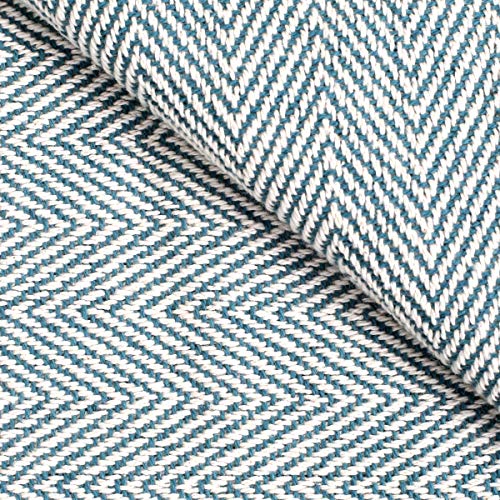 Glamburg 100% Soft And Breathable Cotton Thermal Blanket Twin Teal - Perfect For Layering Any Bed For All Season #TOP3