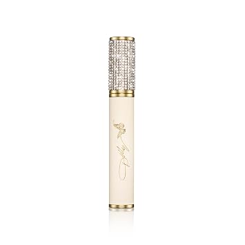 Dolly Beauty Dolly-Eyes Mascara - Bold, Water-Resistant Mascara - Lash Curling & Lifting - Non-Clumping - Makeup Gifts - Vegan - Jet Black