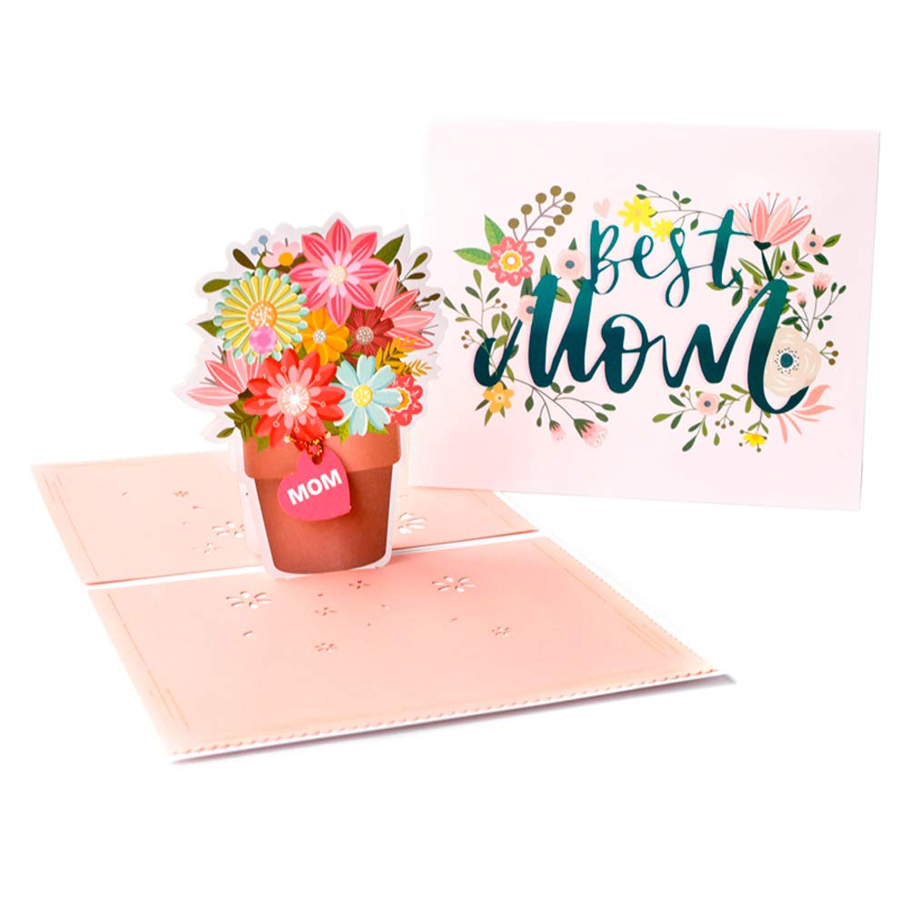 Amazon.com : ENJOYPRO Mother's Day Pop Up Card, Happy Mothers Day Greeting  Cards, Mom Card, 3D Flower Pop Up Card, Birthday Cards for Mom (3D Best  Mom, Pack of 1) : Office Products