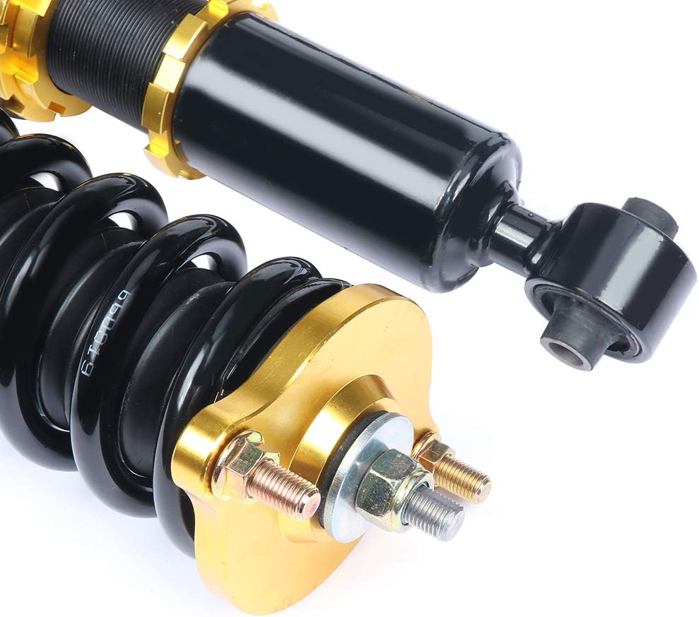 Adjustable Height Coilovers Struts Front And Rear Fit for 2000-2005 for Mitsubishi Eclipse /1999-2003 for Mitsubishi Galant Coil Spring Over Shock (Set of 4)