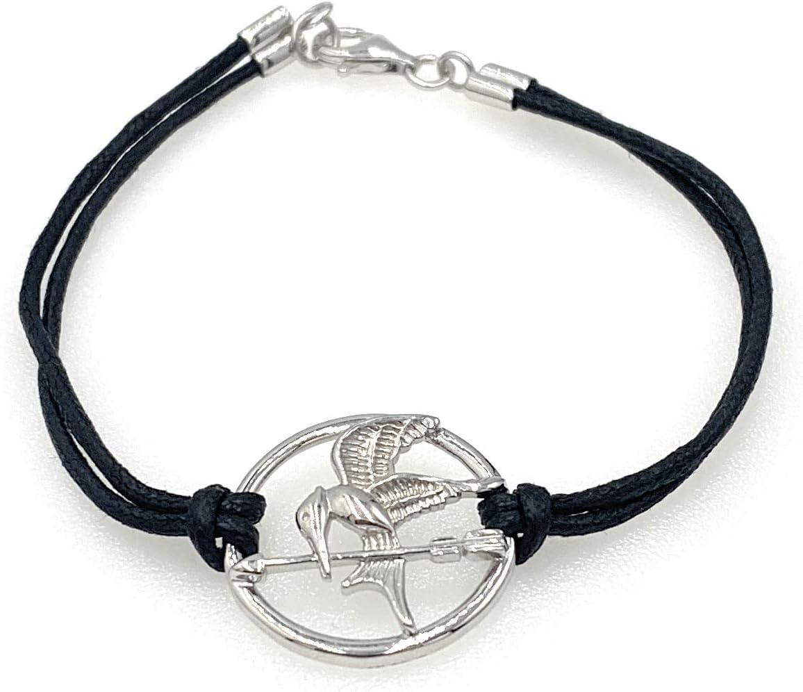 SilvadiHunger Games Mockingjay Bracelet