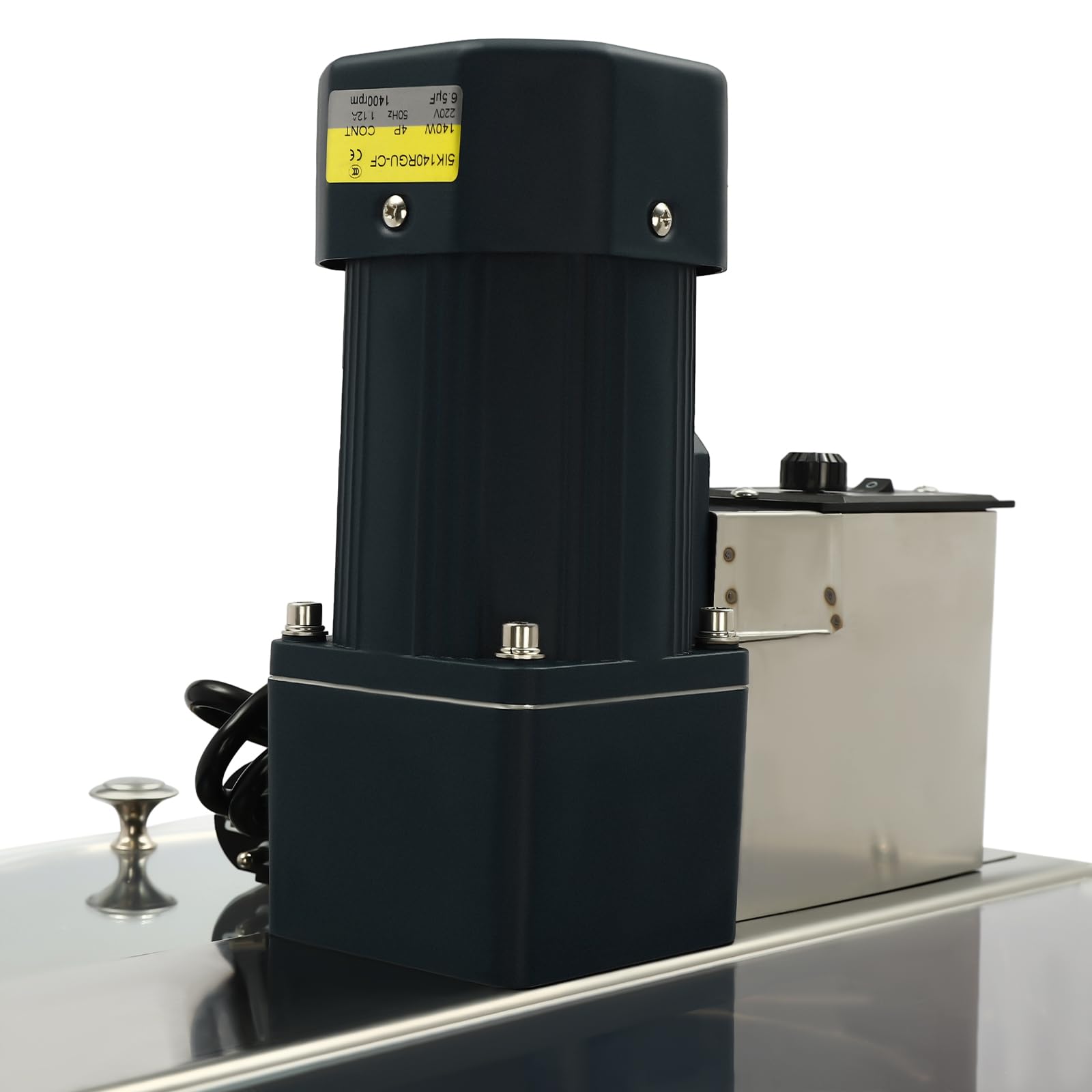 Centrifuga elettrica per miele, 220 V, 140 W, in acciaio inox, 8 telai estrattore di miele con coperchio, alveare, centrifuga per miele e miele, 38 × 60 cm